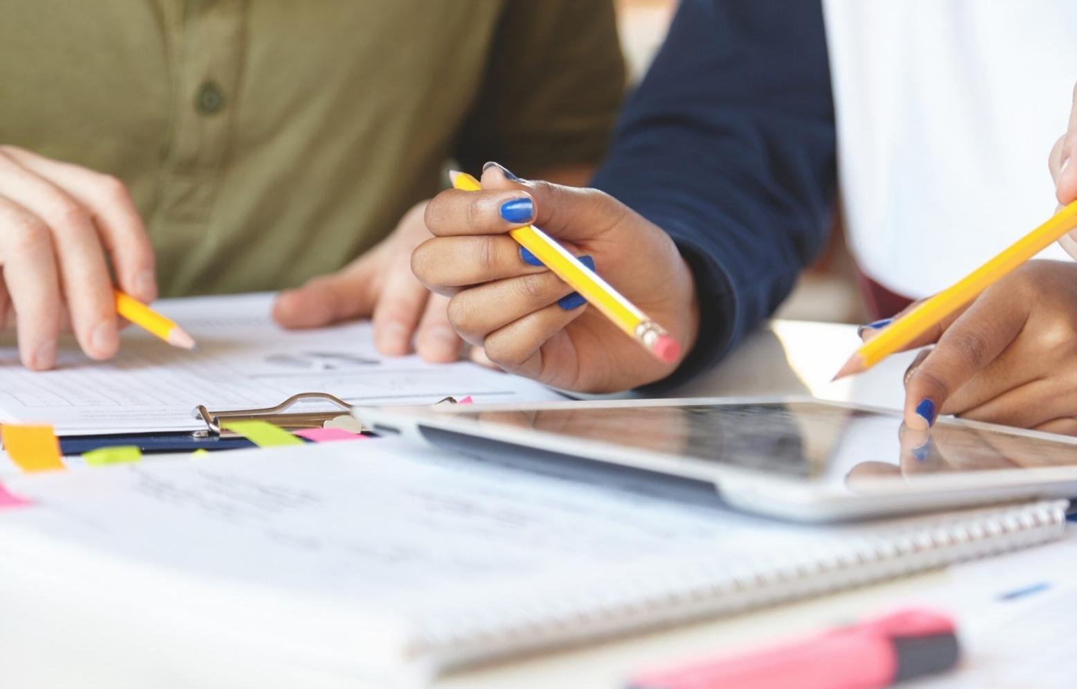 Budget planning framework visualization